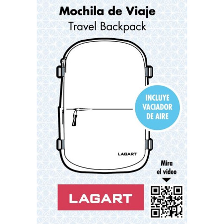 MOTXILLA VIATGE CABINA MALETA NEGRE (FUNCIO BUIT)