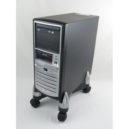 SOPORT CPU AMB RODES PLASTIC OFFICE SUITE