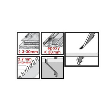 SERRA CALADORA FUSTA PAS 2,5 75mm (3u) (FE)