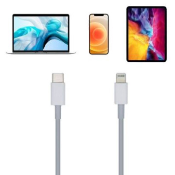 CABLE USB TIPO C (M) / LIGHTNING (M) 2m (3.0)