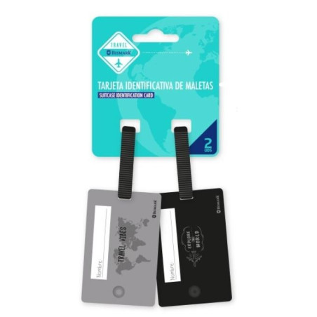 IDENTIFICADOR MALETES / EQUIPATGE PVC (PACK DE 2u)