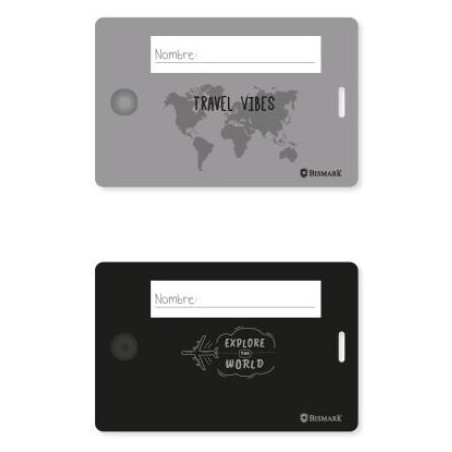IDENTIFICADOR MALETES / EQUIPATGE PVC (PACK DE 2u)