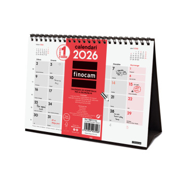 CALENDARI TAULA ESP. M/V 210x150 APU. CAT FINOCAM ANY 2026