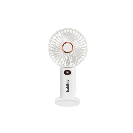 VENTILADOR MANUAL i SOBRETAULA ULTRASILENCIOS 2,5W (RECARREGABLE