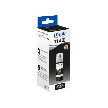 CARTUTX EPSON (C13T07B140)(T114) NEGRE PHOTO 70ml ECOTANK