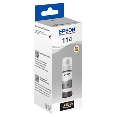 CARTUTX EPSON (C13T07B540)(T114) GRIS PHOTO 70ml ECOTANK