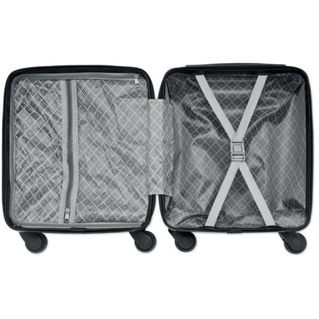 MALETA VIATGE TROLLEY 400x300x200 ABS NEGRE (PETITA)