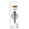 RECANVI BOLIGRAF BIC CRISTAL RENEW NEGRE 1mm (3 unitats)
