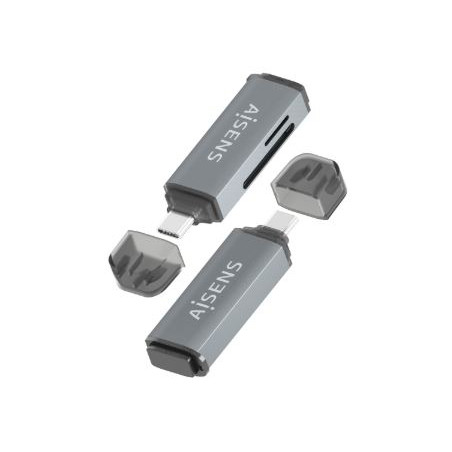 LECTOR USB TIPO C DE TARJES MICRO SD/ SD/ MS/MS-PRO/ MS DUO/ M2