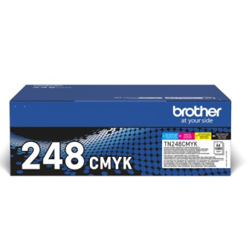 CARTUTX LASER BROTHER (TN248VAL) 3 COLORS + NEGRE 4x1000f