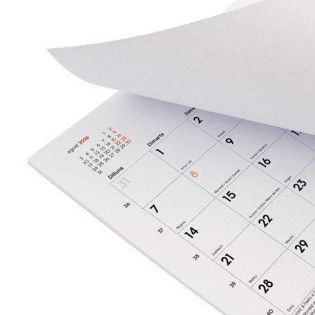 CALENDARI PARED M/V 210x150 IMAN BLOC CAT 16m ANY 2027