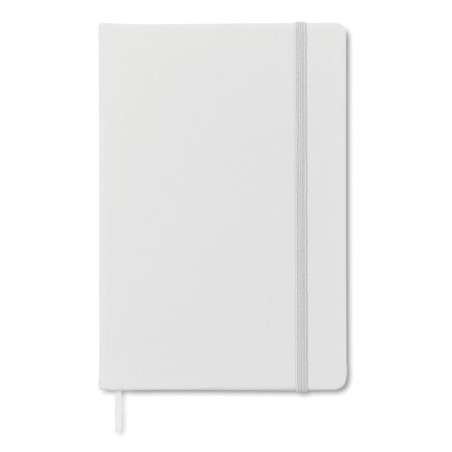 DIARI (140x210) JEAJ A5 LLIS BLANC ACOIXINADA GOMA