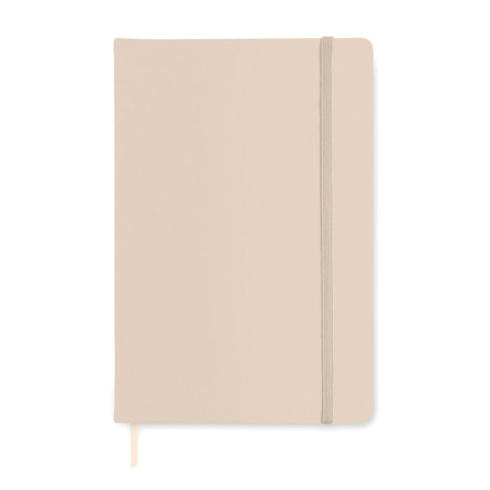 DIARI (140x210) JEAJ A5 LLIS BLANC OS ACOIXINADA GOMA