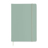 DIARI (140x210) JEAJ A5 LLIS VERD MENTA ACOIXINADA GOMA