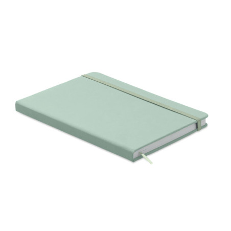 DIARI (140x210) JEAJ A5 LLIS VERD MENTA ACOIXINADA GOMA
