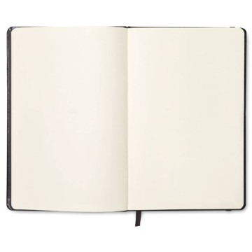 DIARI (140x210) JEAJ A5 LLIS NEGRE ACOIXINAT GOMA