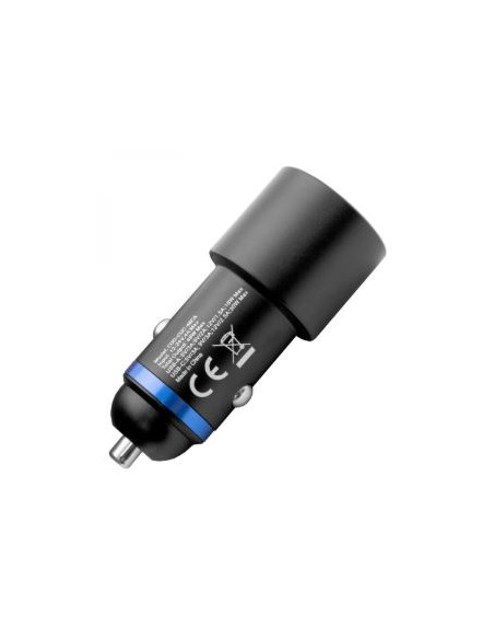 ADAPTADOR COTXE SORTIDA USB + USB C48W QC3