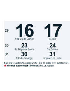 CALENDARI FALDILLA M/V 210x150 SP (MYRGA 1592) 2
