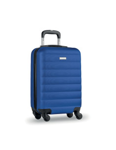 MALETA VIATGE TROLEY 530x350x220 ABS BLAU ROYAL TANCA SEGURETAT