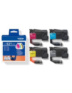CARTUTX BROTHER (LC521XLVALBP) PACK 4 COL 2