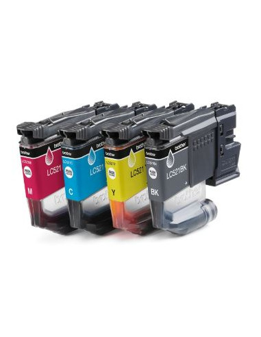 CARTUTX BROTHER (LC521XLVALBP) PACK 4 COL