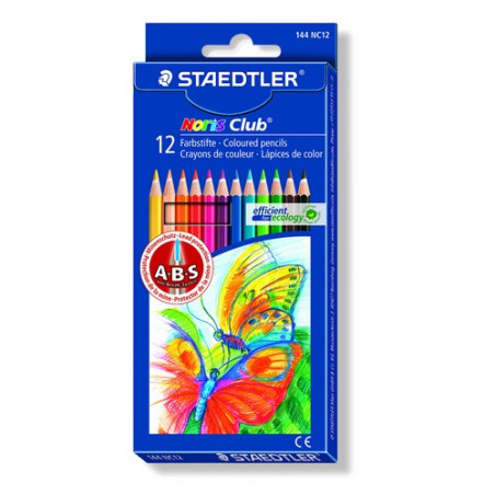 LLAPISOS (12 COL.) STAEDTLER CART