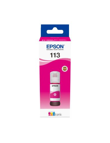 CARTUTX EPSON (C13T06B340)(113) MAGENTA 6.000f ECOTANK