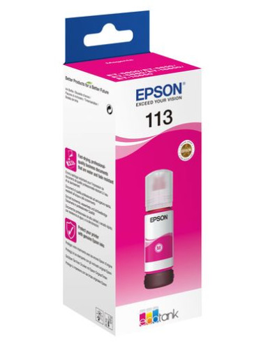 CARTUTX EPSON (C13T06B340)(113) MAGENTA 6.000f ECOTANK