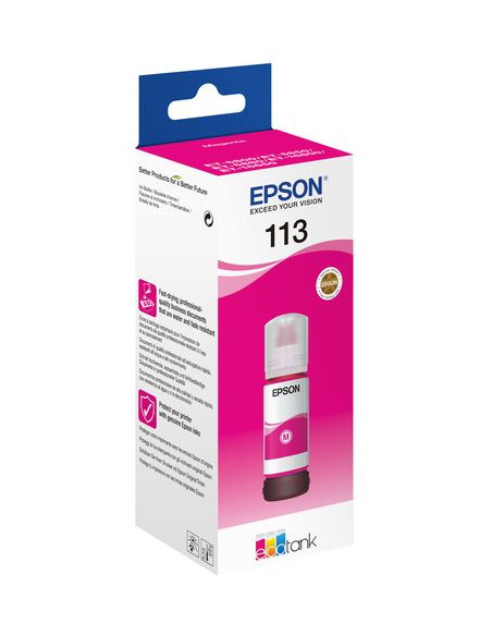 CARTUTX EPSON (C13T06B340)(113) MAGENTA 6.000f ECOTANK