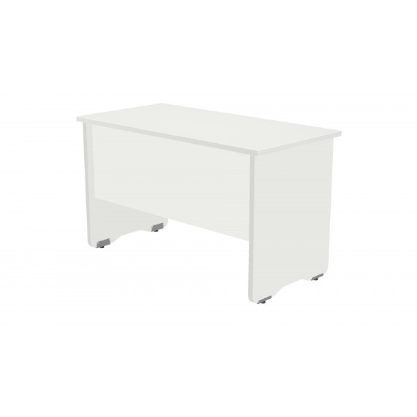Mesa 120x60 cm. estructura blanca y tablero roble serie Work Roc Mesa 120x60 cm. estructura blanca y tablero roble serie Work Roc