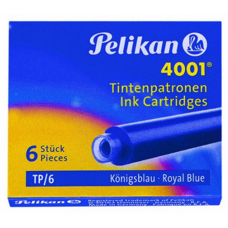 CART. PLOMA PELIKAN CURT BLAU REIAL