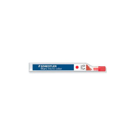 MINES 0.5 STAEDTLER COL. VERMELL