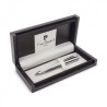 Pluma fina HEMISPHERE acabado ESSENTIAL ACERO GT W