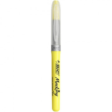Marcador fluorescente punta pincel 1-4,3mm amarillo Highlighter
