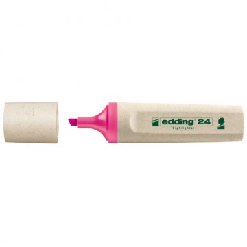 Marcador fluorescente rosa Edding 24 Ecoline