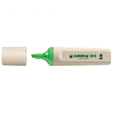 Marcador fluorescente verde claro Edding 24 Ecolin