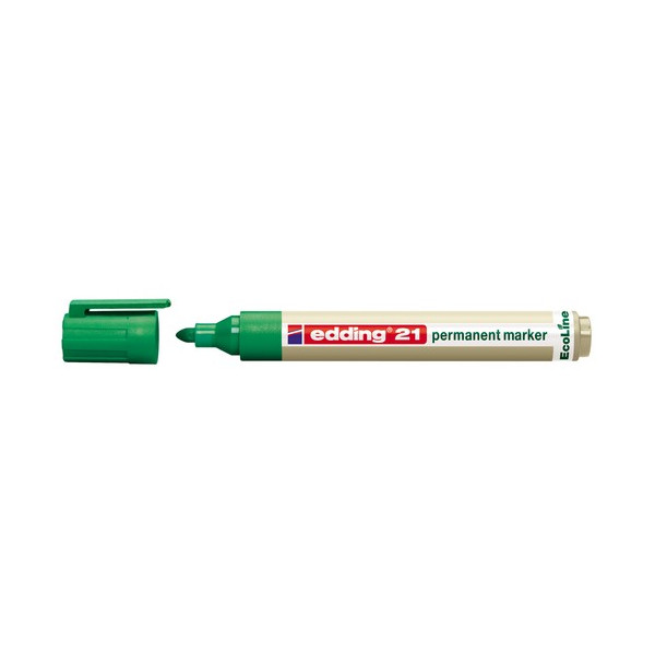 Marcador permanente punta redonda 1,5-3 mm. verde Marcador permanente punta redonda 1,5-3 mm. verde