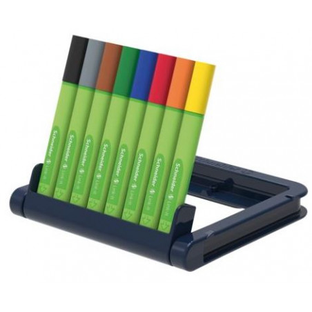 RET. LINK-IT FINELINER 0,4 8 COLORS ESTUIG SOBRETAULA