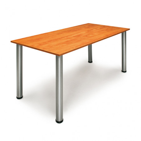 Mesa modular 140x70 cm rectángular haya