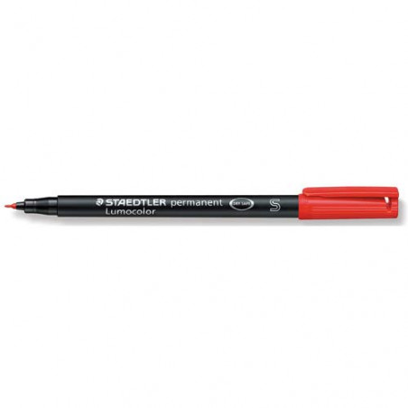 RET. STAEDTLER LUMOCOLOR 313 (S) VERMELL