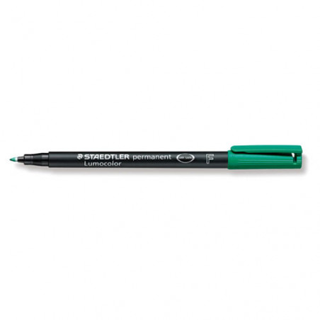 RET. STAEDTLER LUMOCOLOR 318 (F) VERD