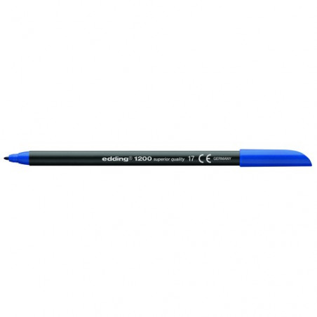 Rotulador base agua punta 0,5-10 mm. azul acero ED