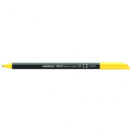 Rotulador base agua punta 0,5-10mm amarillo fluor 