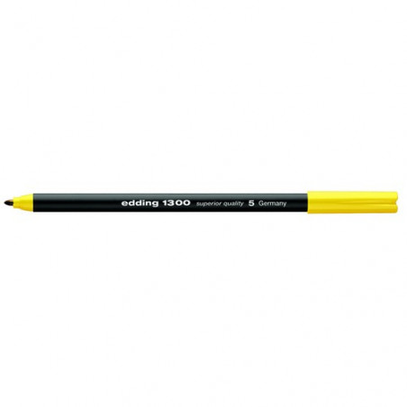 Rotulador base agua punta 3 mm. amarillo EDDING 13