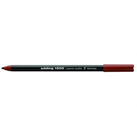 Rotulador base agua punta 3 mm. marrón EDDING 1300