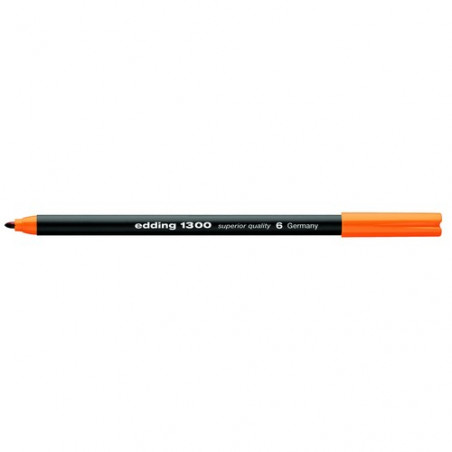 Rotulador base agua punta 3 mm. naranja EDDING 130