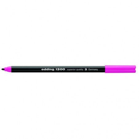 Rotulador base agua punta 3 mm. rosa EDDING 1300