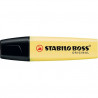 Rotulador fluorescente amarillo cremoso STABILO BOSS ORIGINAL PASTEL