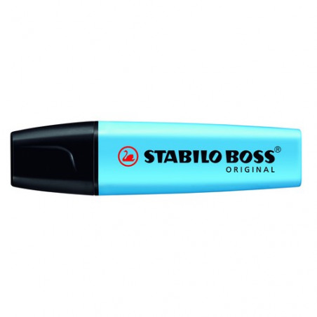 Rotulador fluorescente azul  STABILO BOSS ORIGINAL