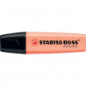 Rotulador fluorescente melocotón sedoso STABILO BOSS ORIGINAL PASTEL